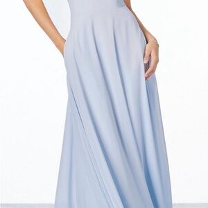 Elegant Light Blue Gown